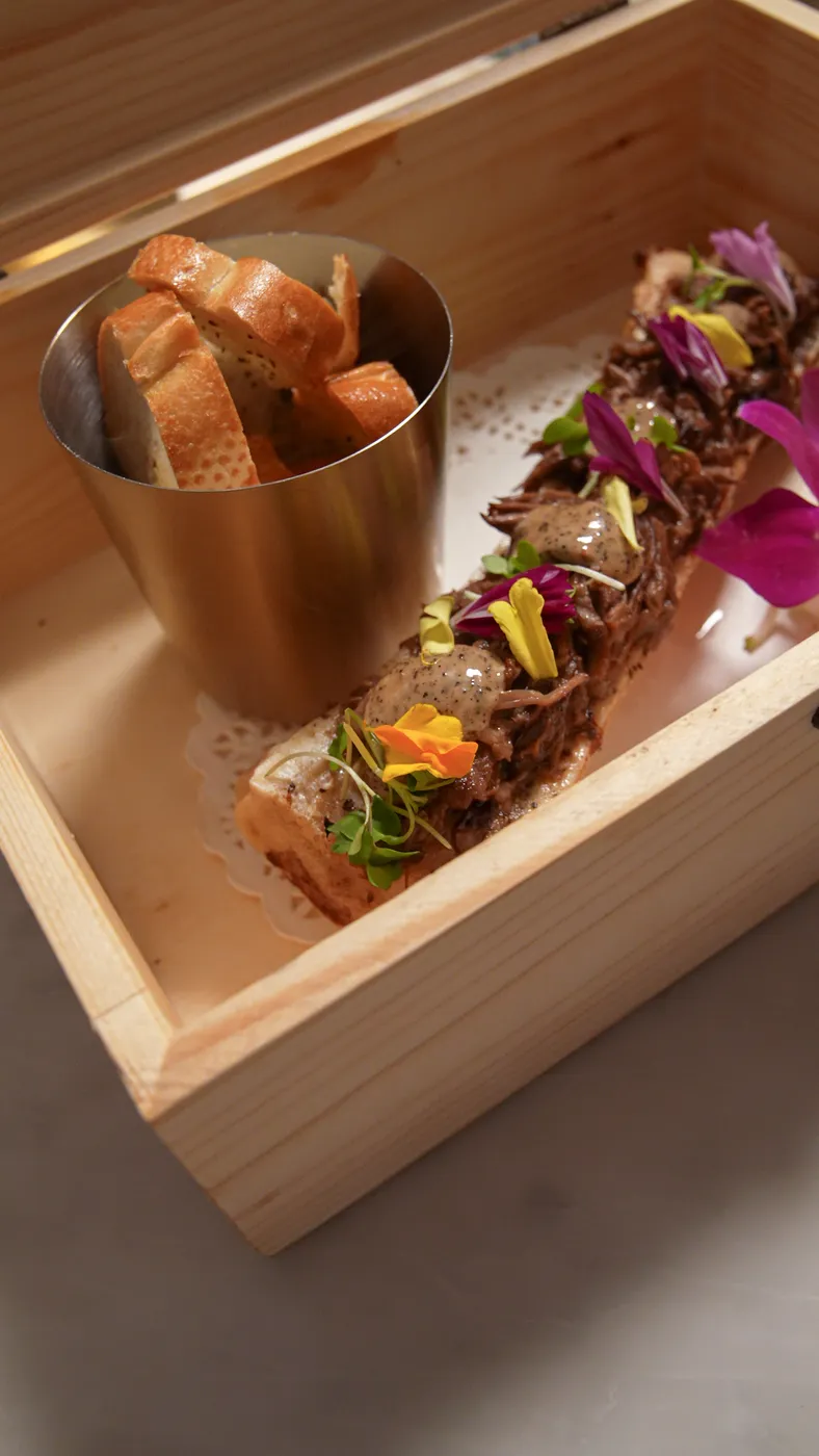 Bone marrow appetizer